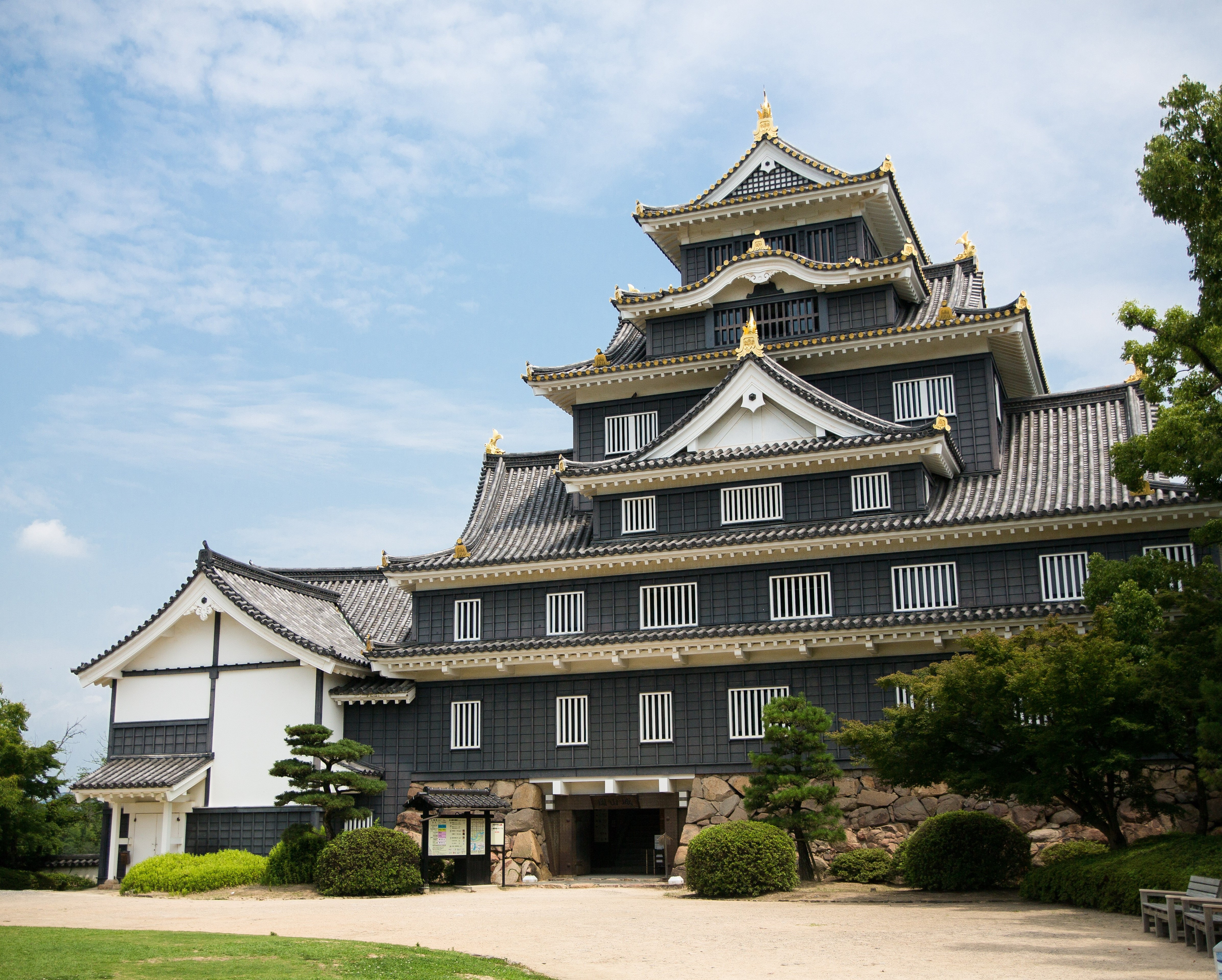 岡山城